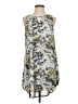 Astr 100% Polyester Print Gray Casual Dress Size S - photo 1
