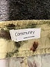 Community 100% Lyocell Camo Gold Shorts Size S - photo 3