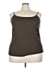 Lane Bryant Brown Sleeveless Top Size 22 - 24 Plus - photo 1