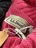 L.L.Bean 100% Cotton Pink Turtleneck Sweater Size L - photo 7