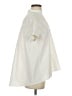 Athleta 100% Polyester Ivory Short Sleeve Blouse Size XS - photo 4