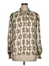 Haver + Blair 100% Polyester Ivory Long Sleeve Blouse Size XL - photo 1