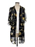Maurices 100% Polyester Black Kimono Size S - photo 1