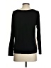 Julienne W. Black Long Sleeve Top Size S - photo 2