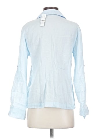 J.Crew 3/4 Sleeve Button-Down Shirt (view 2)