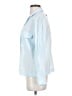 J.Crew Blue 3/4 Sleeve Button-Down Shirt Size 2 - photo 5
