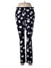 Gap Floral Blue Active Pants Size 6 - photo 1