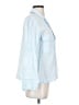 J.Crew Blue 3/4 Sleeve Button-Down Shirt Size 2 - photo 4