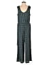 Max Studio Hearts Teal Jumpsuit Size M - photo 1