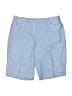 Talbots 100% Cotton Chevron-herringbone Blue Shorts Size 2 (petite) - photo 1