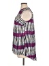 Alfani Stripes Purple Sleeveless Blouse Size 0X - photo 5
