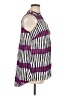 Alfani Stripes Purple Sleeveless Blouse Size 0X - photo 4