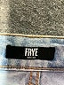 FRYE Hearts Blue Jeans Size 6 - photo 3