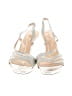 Nina Metallic Silver Sandals Size 10 - photo 2
