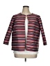 Lafayette 148 New York Stripes Red Jacket Size 14 - photo 1