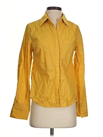 Shein Long Sleeve Button-Down Shirt (view 1)