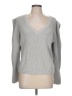 Express Gray Pullover Sweater Size L - photo 1