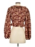 Endless Rose 100% Polyester Burgundy 3/4 Sleeve Blouse Size XS - photo 2