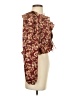 Endless Rose 100% Polyester Burgundy 3/4 Sleeve Blouse Size XS - photo 4