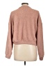 Shein Solid Tan Pullover Sweater Size L - photo 2