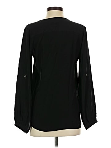 Yumi Kim Long Sleeve Silk Top (view 2)