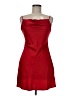 Unbranded Solid Red Cocktail Dress Size M - photo 1