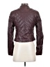 Fashion Nova 100% Polyurethane Burgundy Jacket Size S - photo 2