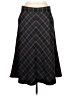 Theory Argyle Black Wool Skirt Size 10 - photo 1
