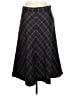 Theory Argyle Black Wool Skirt Size 10 - photo 2