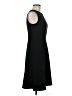 DKNY Solid Black Casual Dress Size 6 - photo 4