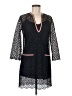 Sandro 100% Polyester Black Casual Dress Size 36 waist - photo 1