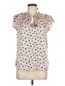 Tamara H. 100% Polyester Ivory Sleeveless Blouse Size M - photo 1