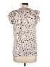 Tamara H. 100% Polyester Ivory Sleeveless Blouse Size M - photo 2
