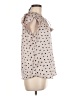 Tamara H. 100% Polyester Ivory Sleeveless Blouse Size M - photo 4
