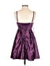 Unbranded 100% Polyester Purple Cocktail Dress Size 4 - photo 2
