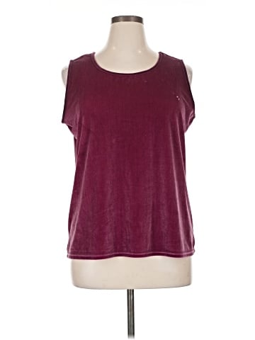 Denim & Co Sleeveless T-Shirt (view 1)