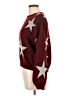 Assorted Brands 100% Acrylic Stars Burgundy Pullover Sweater Size L - photo 5