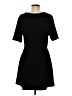 Allison Joy Solid Black Casual Dress Size M - photo 2