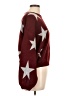 Assorted Brands 100% Acrylic Stars Burgundy Pullover Sweater Size L - photo 4