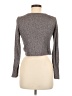 American Eagle Outfitters Metallic Gray Pullover Sweater Size M - photo 2