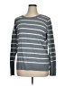 Kim Rogers Stripes Gray Pullover Sweater Size XL - photo 1