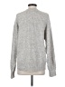 H&M Solid Gray Pullover Sweater Size S - photo 2