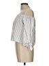 Unbranded Silver 3/4 Sleeve Blouse Size L (estimated) - photo 5