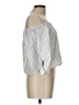 Unbranded Silver 3/4 Sleeve Blouse Size L (estimated) - photo 4