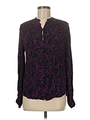 Equipment Long Sleeve Blouse (view 1)