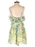 Topshop 100% Polyester Floral Green Romper Size 4 - photo 2