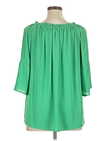 Violet & Claire 3/4 Sleeve Blouse (view 2)
