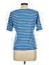 Talbots 100% Pima Cotton Blue Short Sleeve Top Size L (petite) - photo 2