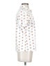 Assorted Brands Print White Short Sleeve Blouse Size S - photo 4