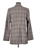 Express Plaid Gray Blazer Size M - photo 2